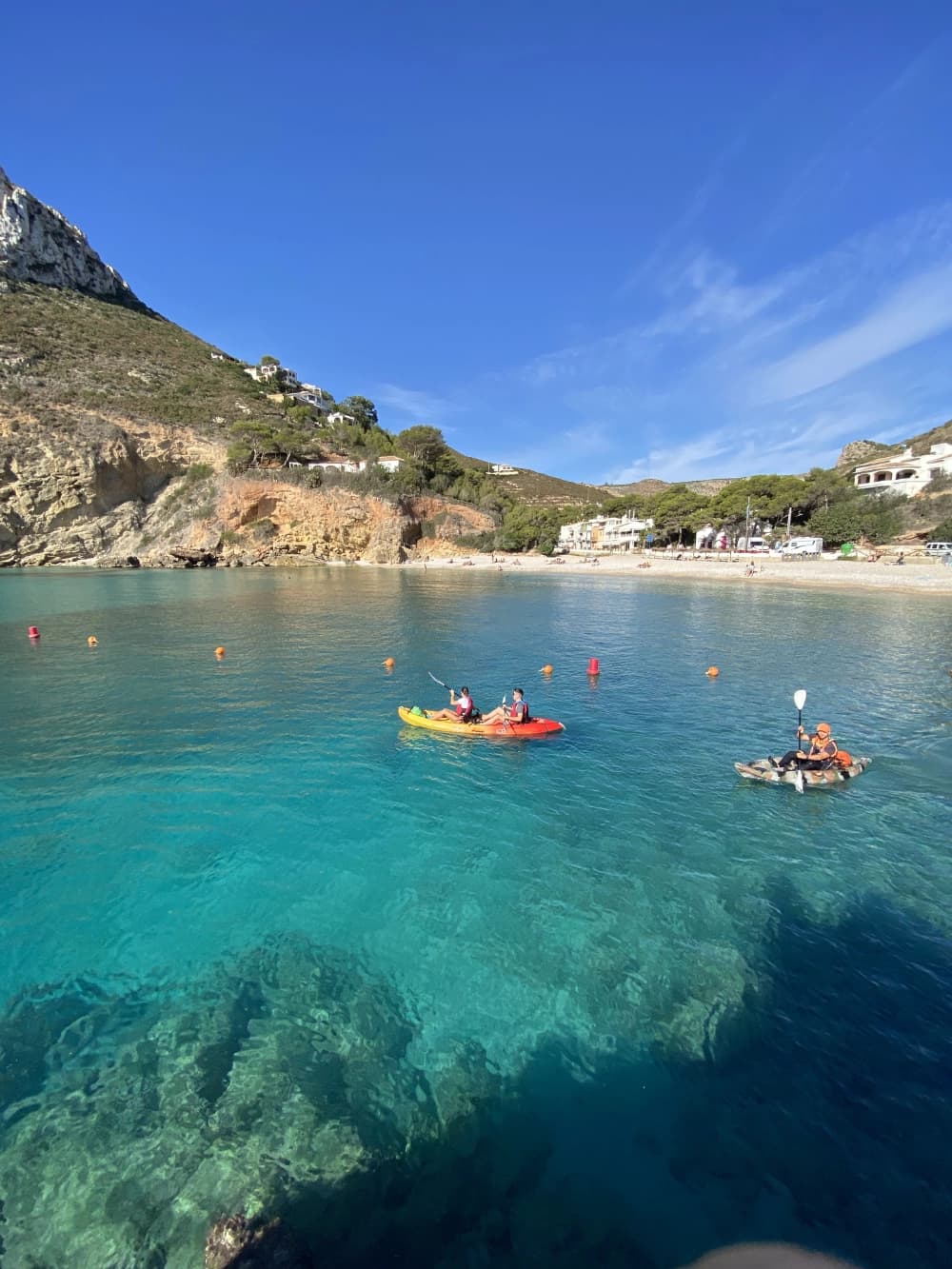 Kayak en Cala Granadella - Xàbia